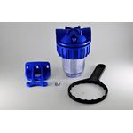 Фильтр магистральный (колба) 5", CFC-5K, резьба 1", с картриджем NT-5 сетка UNIPUMP