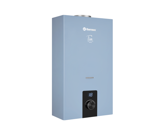 Водонагреватель газовый проточный THERMEX T 20 D (Silver Grey)